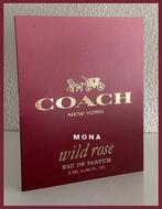 Coach Wild Rose parfum sample proefje tester monster, Verzenden, Nieuw