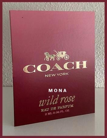 Coach Wild Rose parfum sample proefje tester monster, Sieraden, Tassen en Uiterlijk, Uiterlijk | Parfum, Nieuw, Verzenden