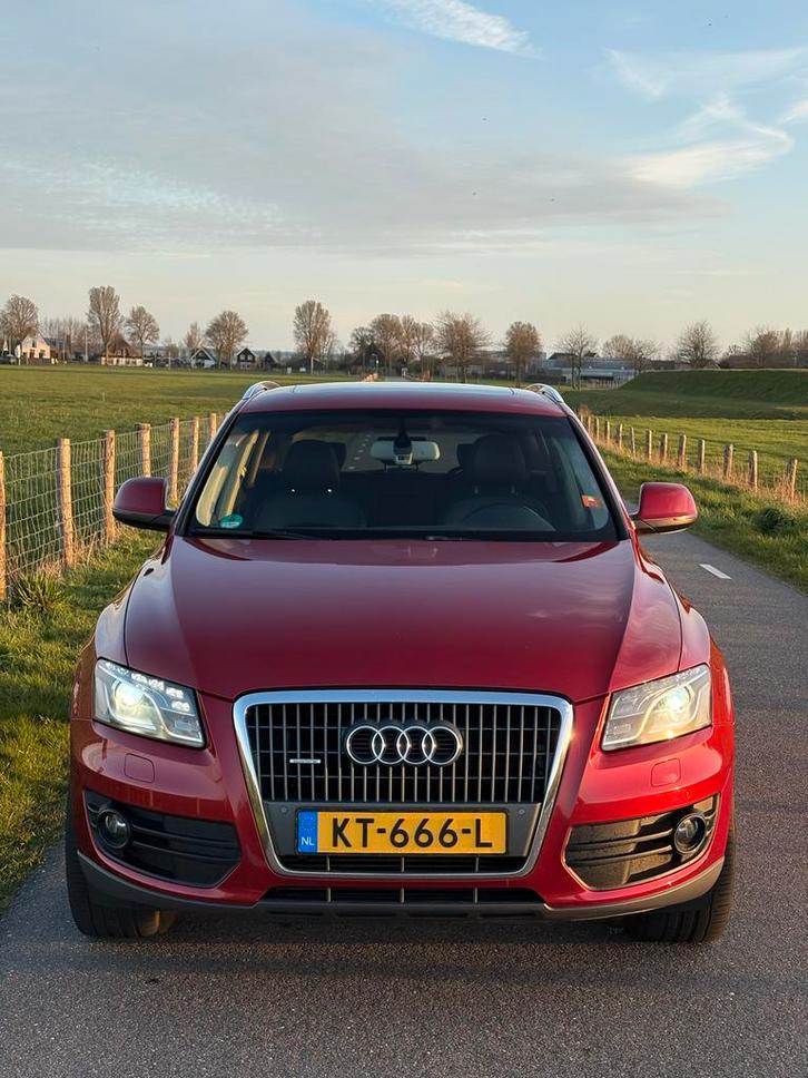 Audi Q5 2.0 Tfsi Quattro S-tronic 2009 Rood, Auto's, Audi, Particulier, Q5, 4x4, ABS, Airbags, Alarm, Centrale vergrendeling, Climate control
