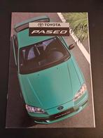 Brochure Toyota Paseo 1996, Ophalen of Verzenden