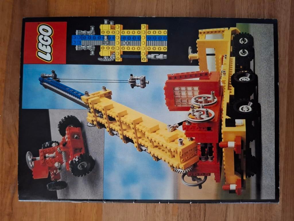 Lego Technic bouwset no. 855 compleet, Kinderen en Baby's, Speelgoed | Duplo en Lego, Ophalen of Verzenden, Zo goed als nieuw