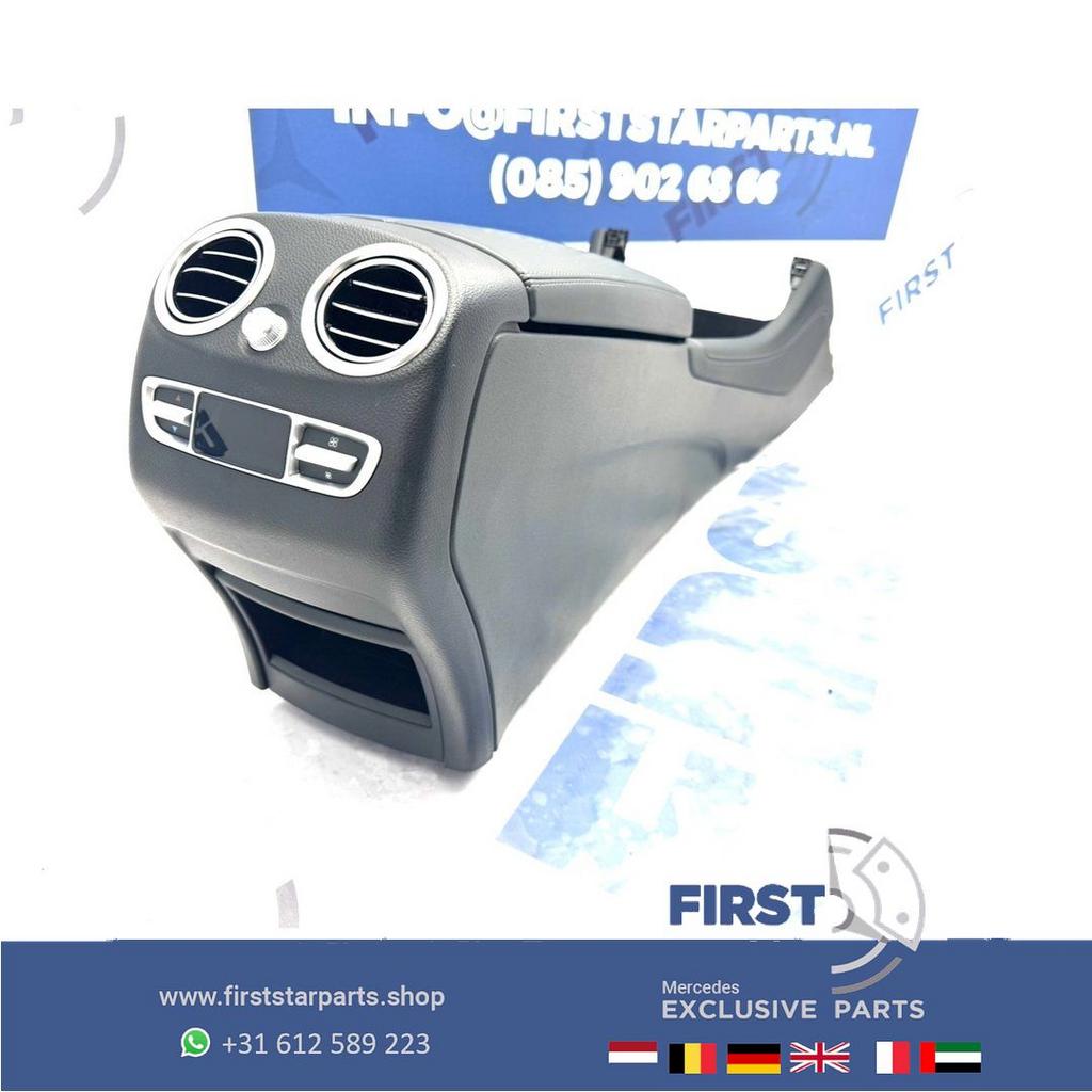 W205 middenconsole armsteun C Klasse 2014-2020 zwart