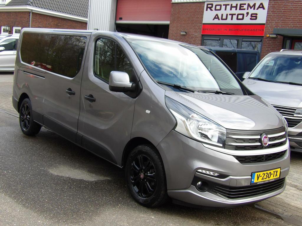 Fiat Talento 1.6 MULTIJET SX 146PK 2019 DUB-CAB. 6 PERSOONS, Auto's, Bestelauto's, Bedrijf, Te koop, ABS, Achteruitrijcamera, Airconditioning