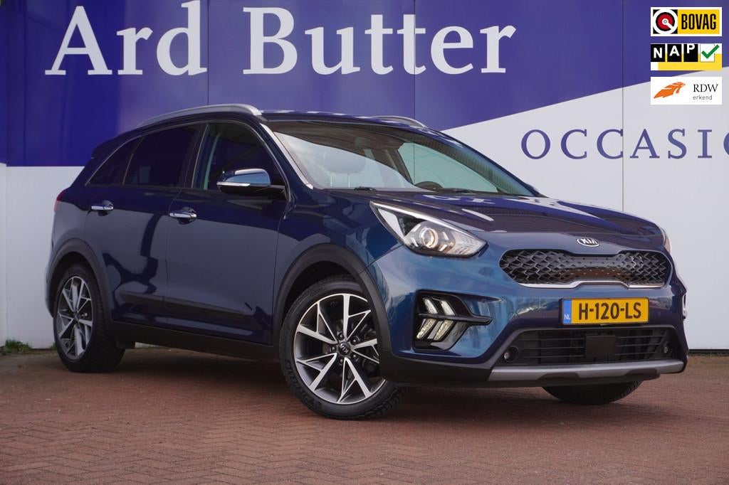 Kia Niro 1.6 GDi Hybrid DynamicPlusLine+Led+breed-navigatie+, Auto's, Kia, Bedrijf, Te koop, Niro, ABS, Achteruitrijcamera, Adaptive Cruise Control