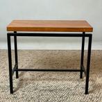 Pastoe mid century bijzettafel sidetafel 3/4 hoogte, Ophalen, 50 tot 100 cm, Rond, Zo goed als nieuw