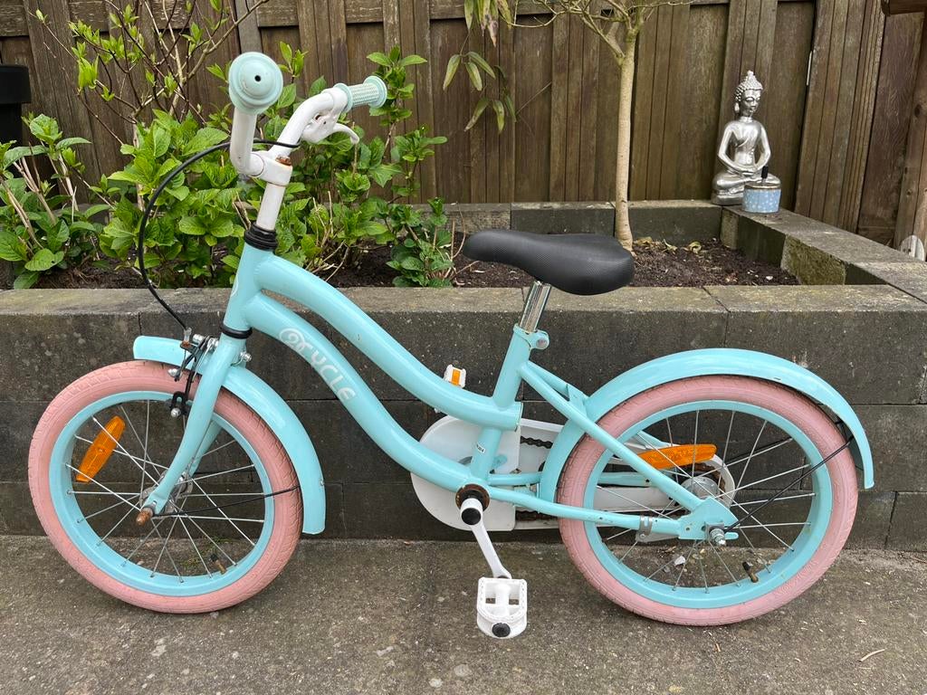 2Cycle Kinderfiets Lichtblauw, Ophalen, Zo goed als nieuw, 20 inch