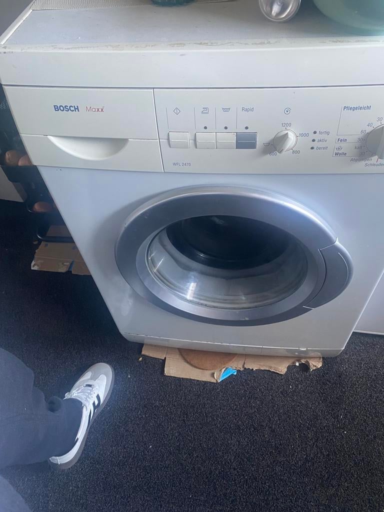 Wasmachine Bosch, Ophalen, Gebruikt, 1200 tot 1600 toeren