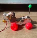 Fisher price snoopy trekhond hond retro, Ophalen of Verzenden, Zo goed als nieuw, Speelset