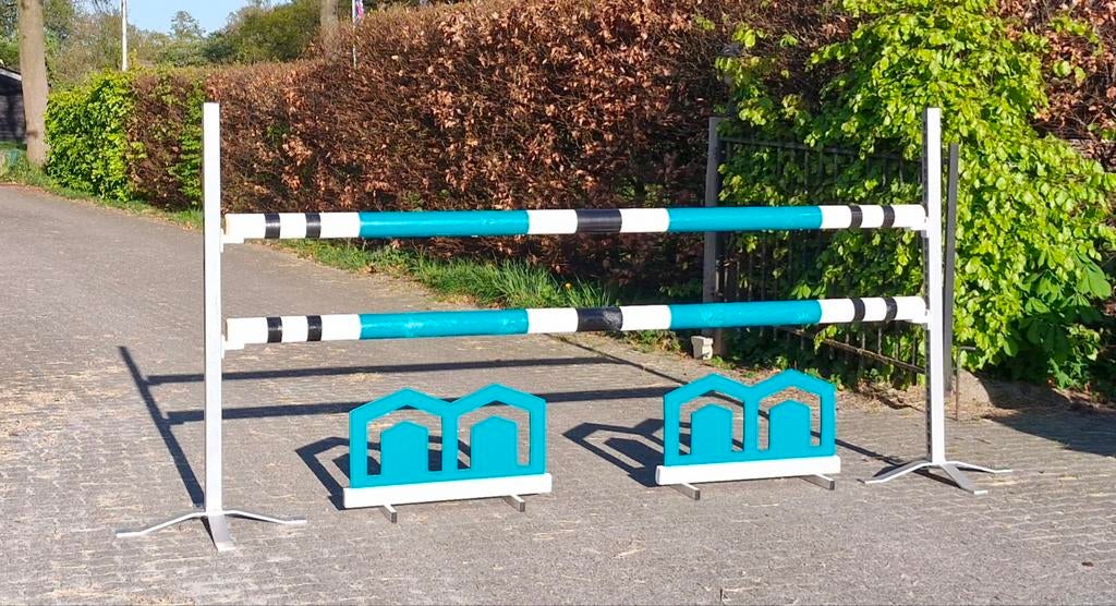 Complete Nieuwe Hindernis zoals afgebeeld, Dieren en Toebehoren, Paarden en Pony's | Overige Paardenspullen, Ophalen, Nieuw, Springen