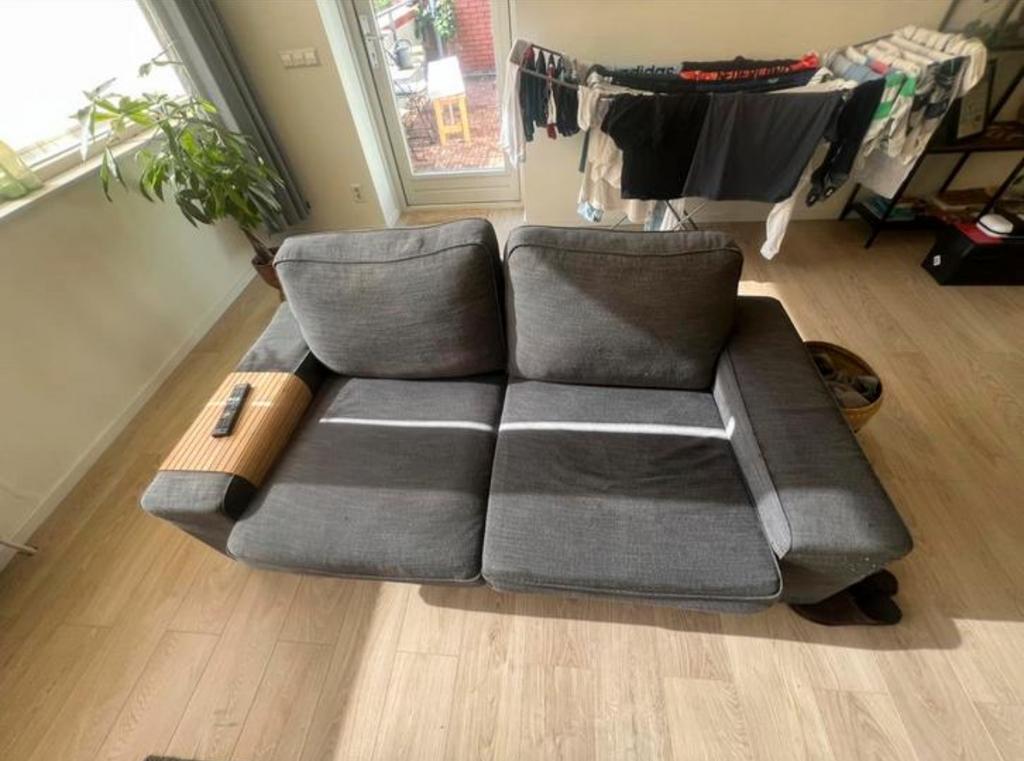 Bank, Gebruikt, 150 tot 200 cm, Tweepersoons, 75 tot 100 cm