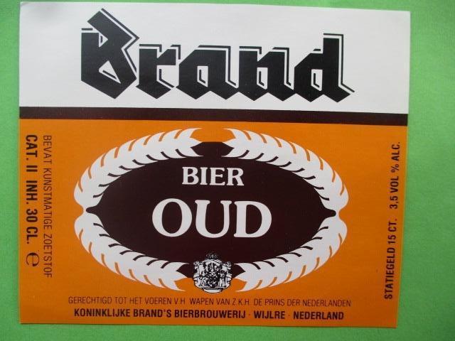 bieretiket Nederland 24-3 (1P) brand, Verzamelen, Biermerken, Ophalen of Verzenden, Nieuw, Overige typen, Brand