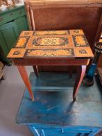 Vintage Italiaanse Muziektafel met Intarsia, Ophalen