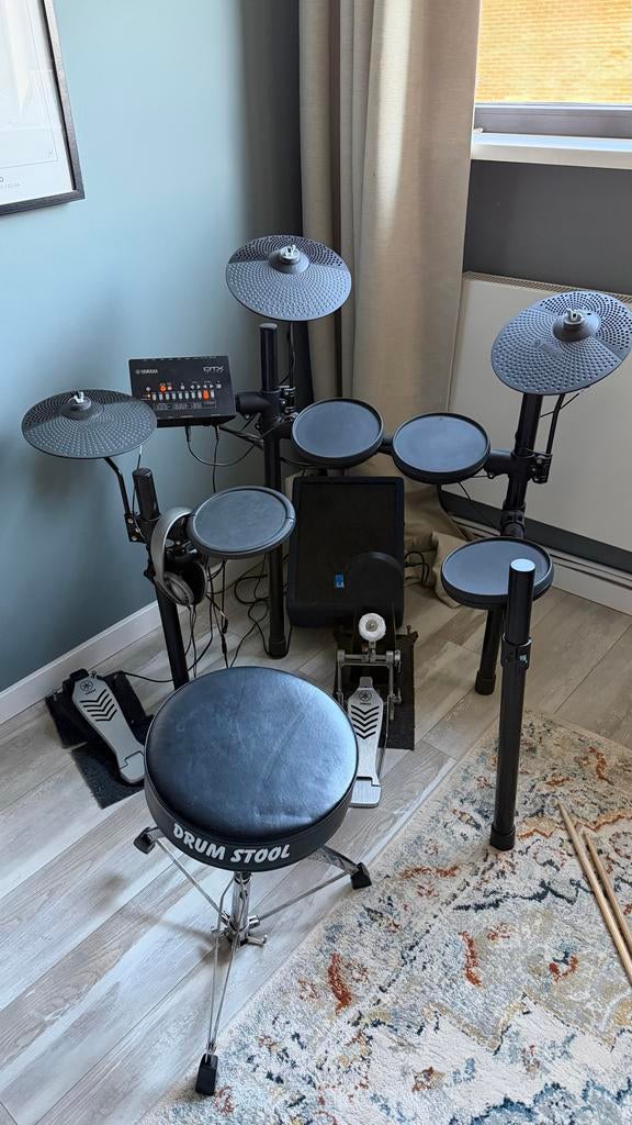Yamaha DTX elektrisch drumstel, Muziek en Instrumenten, Drumstellen en Slagwerk, Ophalen, Gebruikt, Yamaha, Elektronisch