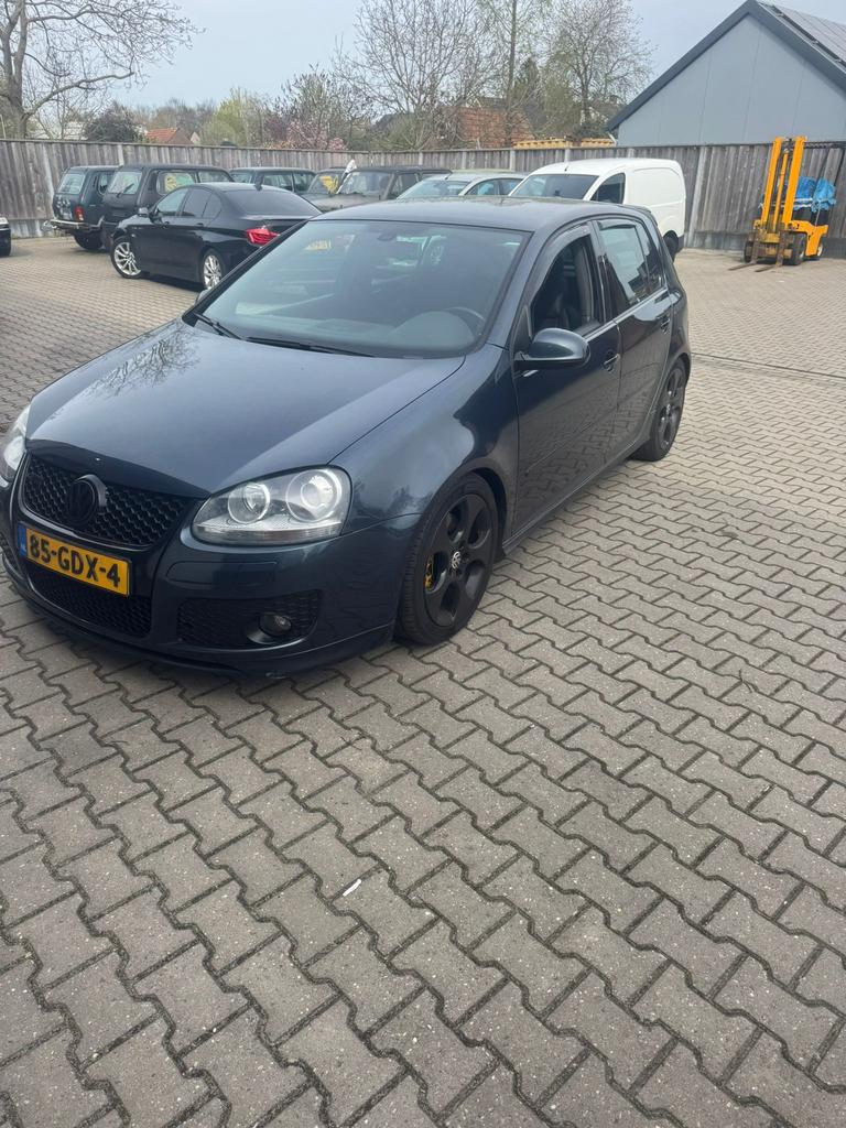 Volkswagen Golf 2.0 GTI 147KW AUT DSG 2008 Grijs, Auto's, Volkswagen, Navigatiesysteem, Zwart, 4 cilinders, 1984 cc