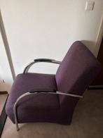 Gratis paarse fauteuil, Huis en Inrichting, Fauteuils, Ophalen, Gebruikt, 75 tot 100 cm, 50 tot 75 cm
