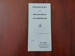 Scaldia 1969 prijslijst Gremi Groningen, Verzenden, Zo goed als nieuw, Overige merken