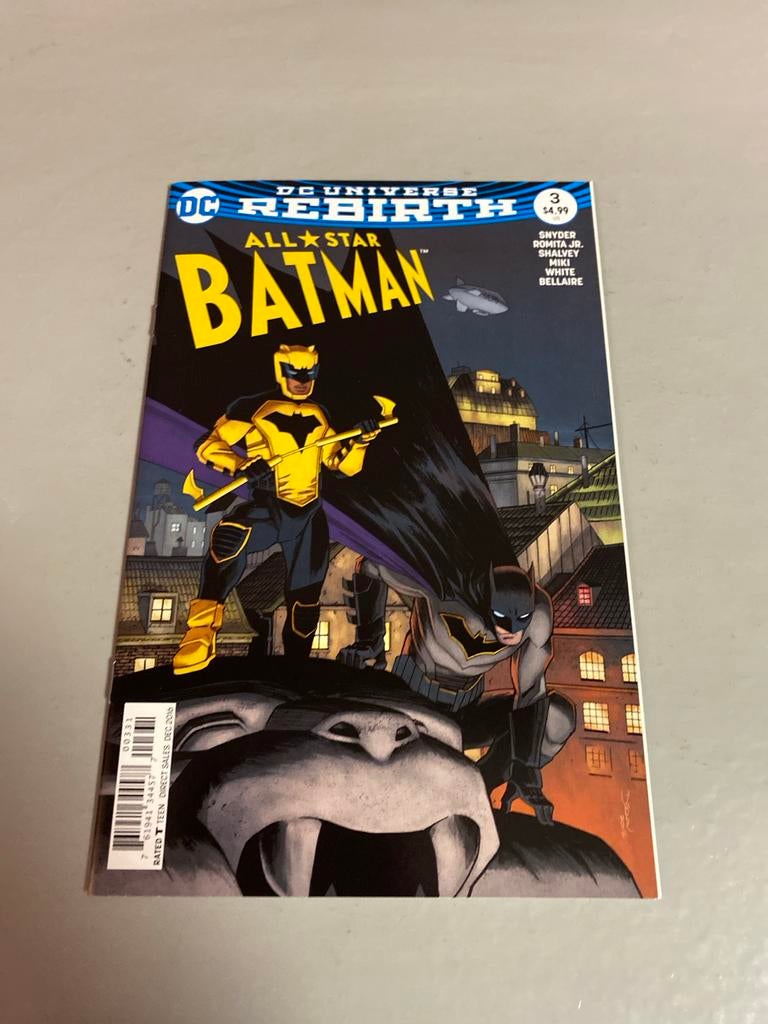 All-Star Batman #3 Variant Cover Declan Shalvey, Eén comic, Ophalen of Verzenden, Zo goed als nieuw, Amerika