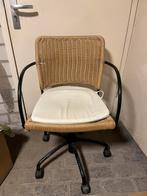 Rieten Bureaustoel, Ophalen of Verzenden, Gebruikt, Beige, Bureaufiets