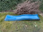 Blauwe glijbaan voor speeltuin of tuin, Ophalen, Gebruikt, Glijbaan