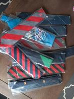 Verzameling stropdassen met logo (11 stuks), Ophalen of Verzenden, Nieuw, Overige kleuren, Met patroon