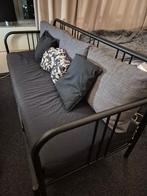 IKEA Fyresdal dagbed 2 matrassen | Daybed 2 mattresses, Ophalen of Verzenden, Zo goed als nieuw, Zwart, Sneakers of Gympen