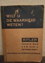 PROPAGANDA BOEKJE HITLER 1940. Zeldzaam, Verzamelen, Verzenden