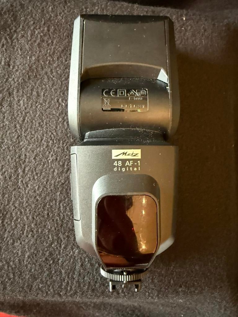 Metz Mecablitz 48 AF-1 Digital flitser, Ophalen of Verzenden, Zo goed als nieuw, Metz