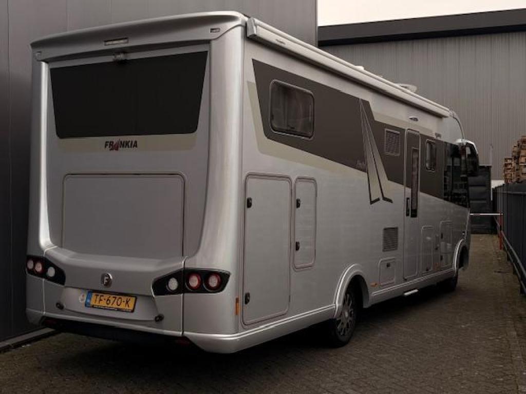 Frankia Platin I 7900 GD Autom TV 2xAirco Levelsys. 4xpaneel, Chemisch toilet, Bedrijf, Diesel, Koelkast