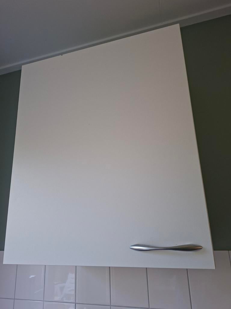 Witte bovenkast voor keuken - nieuw, Huis en Inrichting, Keuken | Keukenelementen, Ophalen, Wit, Nieuw, 50 tot 100 cm