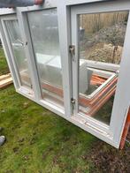 Raamkozijn dubbel glas, Doe-het-zelf en Verbouw, Kozijnen en Schuifpuien, Ophalen, Gebruikt, Raamkozijn, 75 tot 150 cm