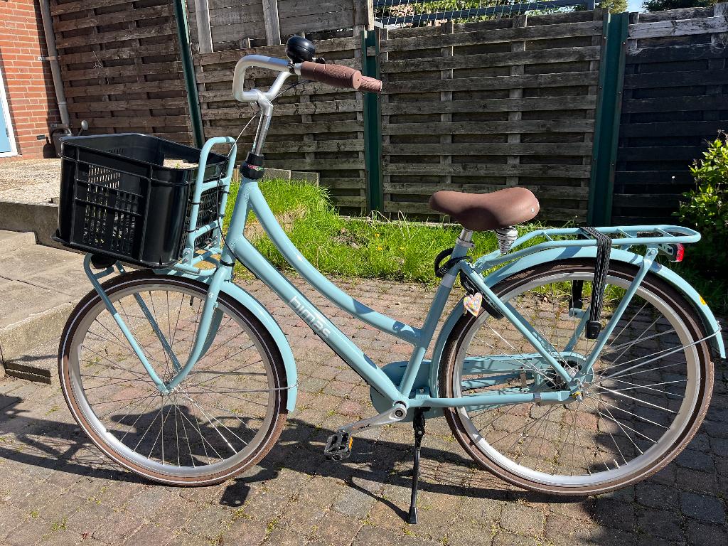 Bimas dames fiets maat 50., Versnellingen, Zo goed als nieuw, 50 tot 53 cm, Ophalen