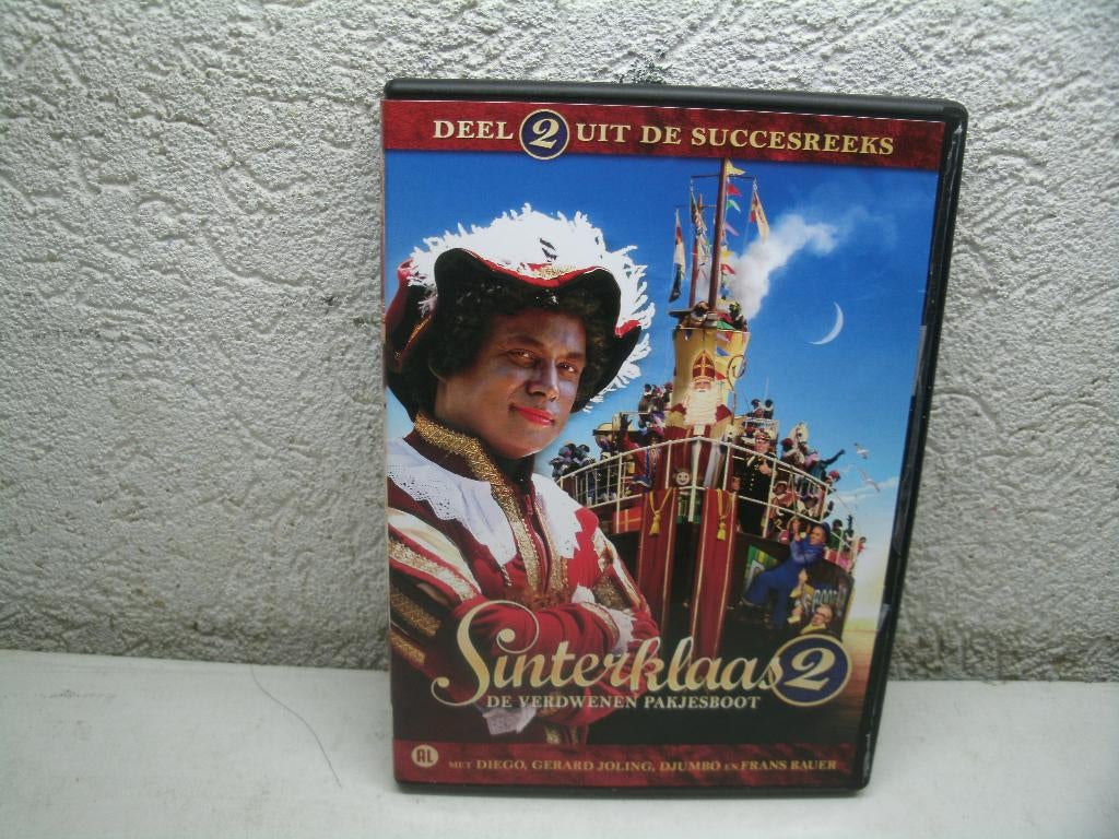 dvd 281k sinterklaas de verdwenen pakjes boot, Alle leeftijden, Ophalen of Verzenden, Zo goed als nieuw