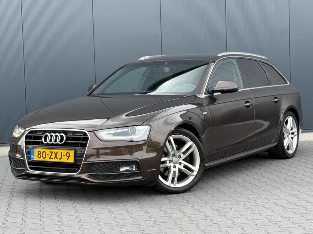 Audi A4 Avant 1.8 TFSI 2x S-Line Leder - Xenon - Navi - Trek, Auto's, Euro 5, Gebruikt, Zwart, 4 cilinders