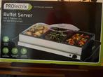 Buffet Server warmhoudbakken - Slechts één keer gebruikt!, Ophalen, Zo goed als nieuw