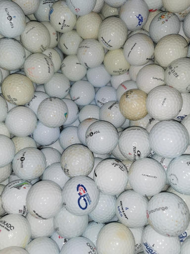 Gebruikte golfballen mix 200 stuks omega deal, Ophalen of Verzenden, Bal(len)