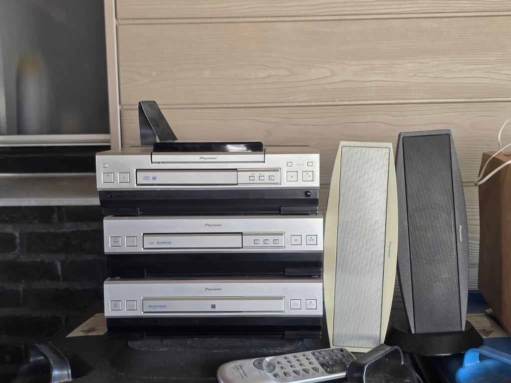Pioneer Stereo Set met CD/DVD Spelers en Speakers, Ophalen, Gebruikt, Losse componenten, Pioneer