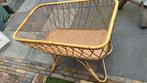 Vintage rotan wieg, Kinderen en Baby's, Babywiegjes en Ledikanten, Ophalen, Gebruikt, Wieg