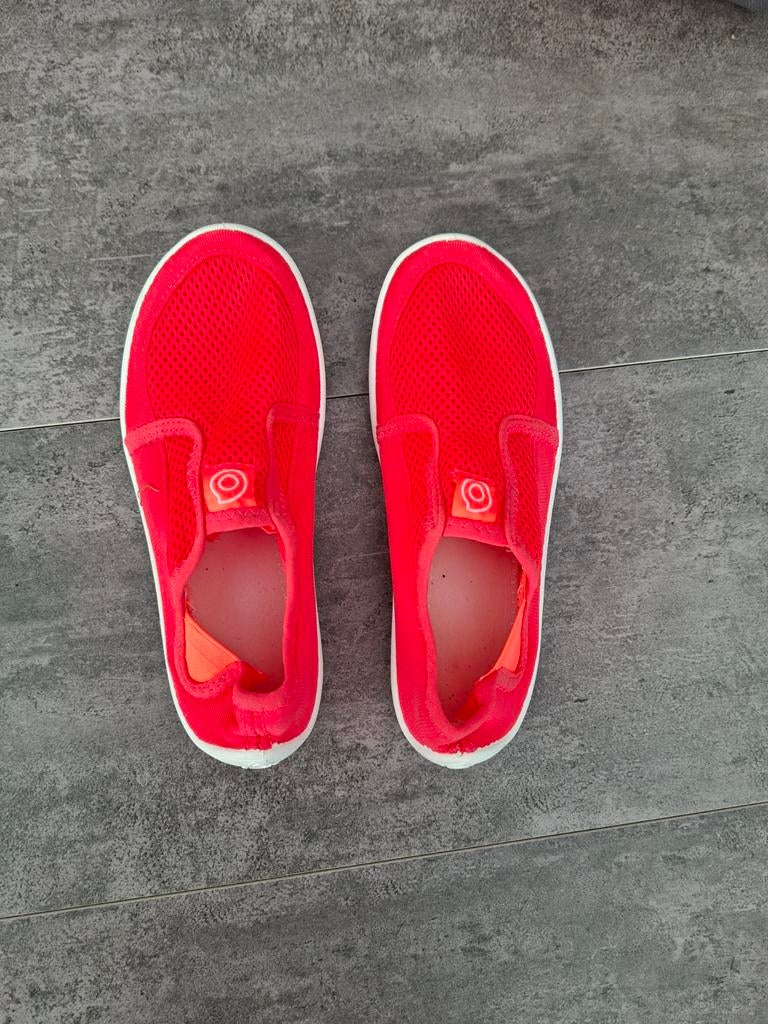 Oranje waterschoenen maat 34, Oranje, Ophalen of Verzenden, Decathlon, Gedragen