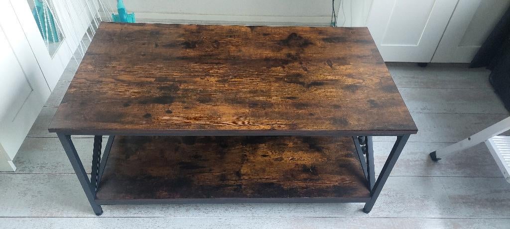 Vasagle salontafel, Ophalen, 50 tot 100 cm, Zo goed als nieuw, Minder dan 50 cm