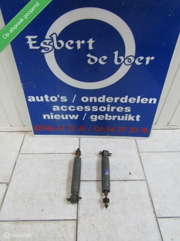 zeer nette schokbrekers Monroe Opel Rekord B bj '72-'75, Gebruikt, Ophalen of Verzenden
