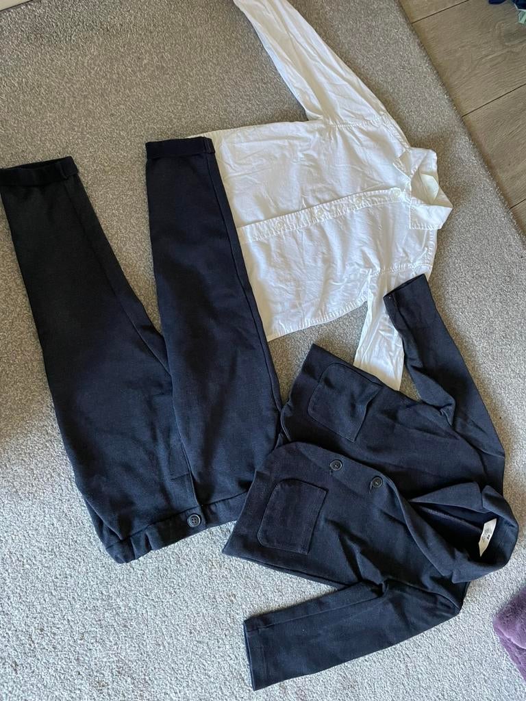 Jongetje pak mt 110, Ophalen of Verzenden, Zo goed als nieuw, Maat 34 (XS) of kleiner