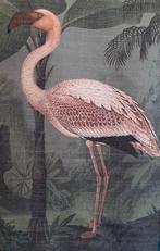 Wandkleed Flamingo - Groffe Stof - 185x81 cm, Ophalen of Verzenden, Gebruikt