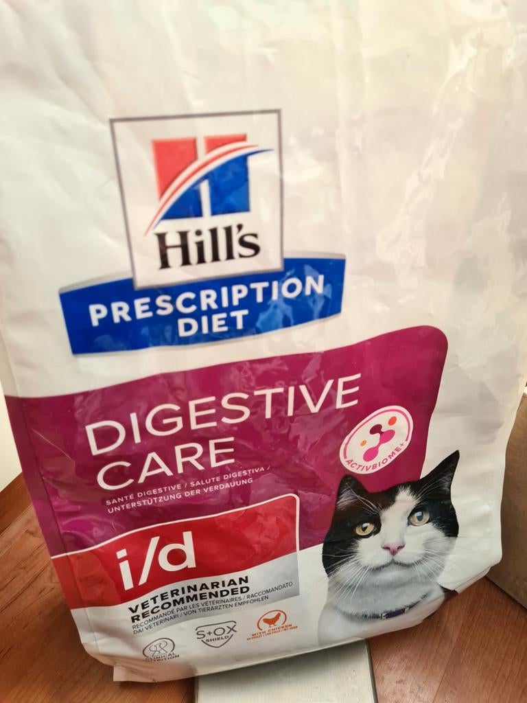 Hill's prescription diet Digestive Care I/D 2,5kg brokjes, Ophalen of Verzenden, Kat