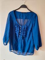 Dames bloesje blauwe maat xs Steps, Kleding | Dames, Blouses en Tunieken, Ophalen of Verzenden, Zo goed als nieuw, Maat 34 (XS) of kleiner