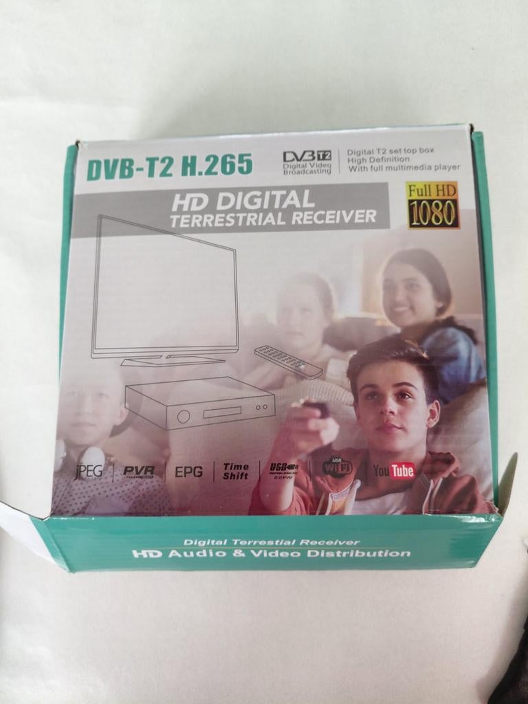 Tv ontvanger DVB-T2-H.265, Ophalen of Verzenden