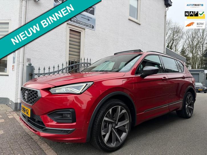 Seat Tarraco 1.4 TSI e-Hybrid PHEV FR | Pano | Dealer | NAP, Auto's, Seat, Bedrijf, Te koop, Tarraco, 360° camera, ABS, Achteruitrijcamera
