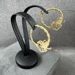 Gouden Oorbellen | 18k | 6,66g | creool met kreeft | 406620, Sieraden, Tassen en Uiterlijk, Oorbellen, Ophalen of Verzenden, Zo goed als nieuw