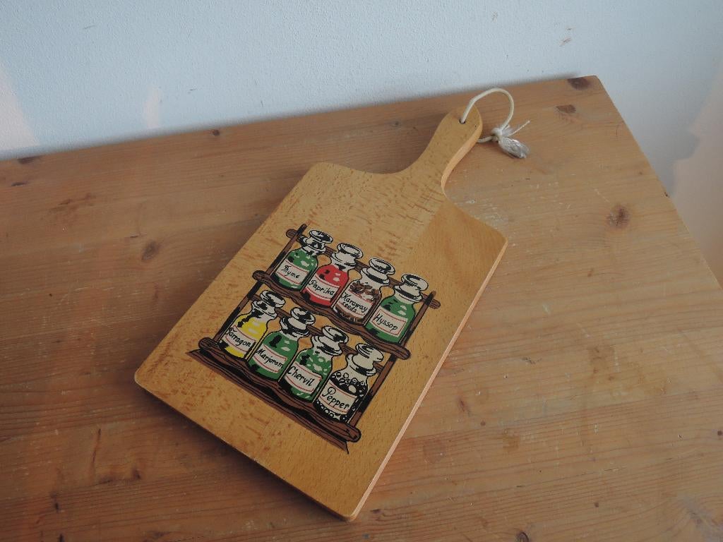 Ouderwetse houten (kaas) plank, Ophalen of Verzenden, Zo goed als nieuw