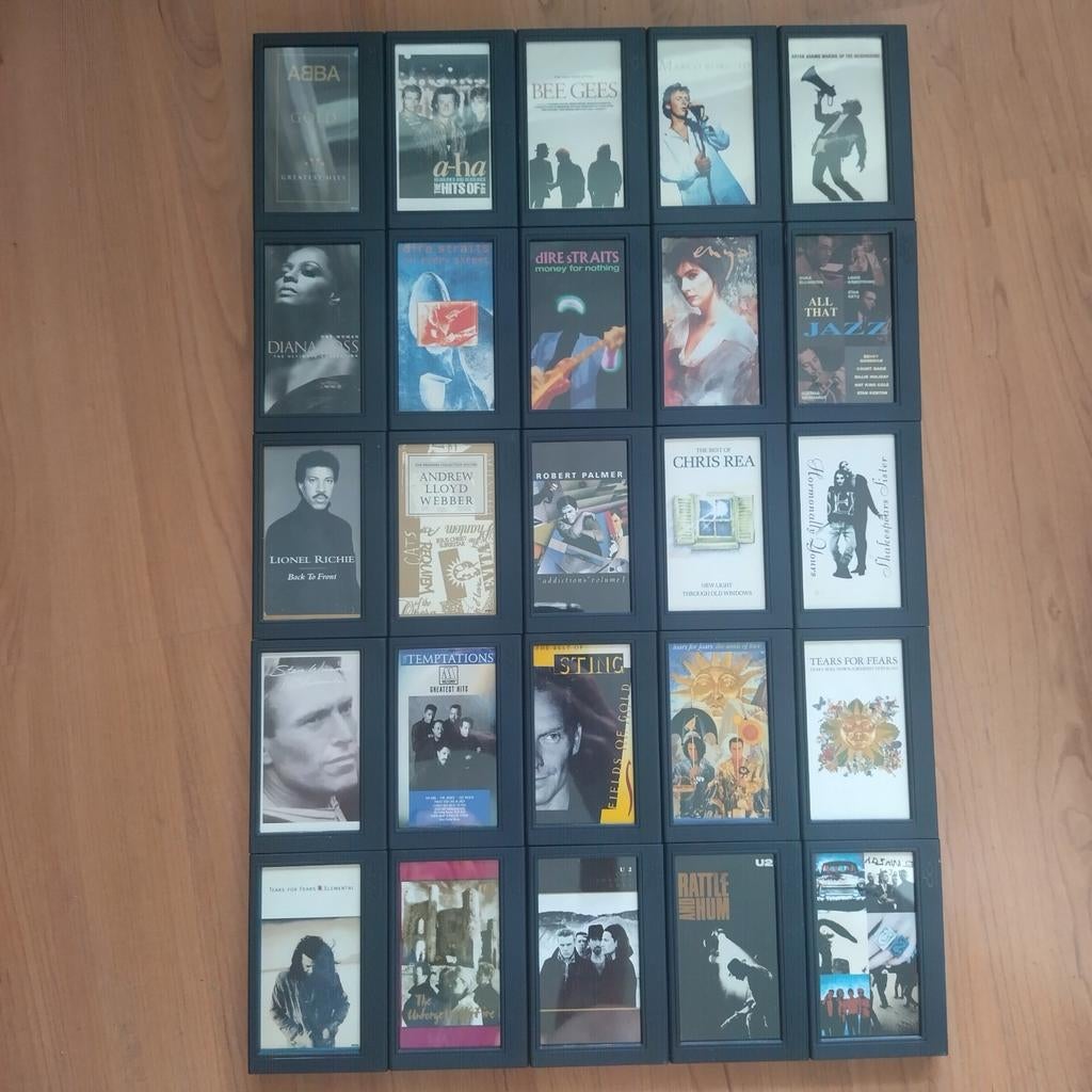 25 originele voor opgenomen DCC cassettes, Cd's en Dvd's, Cassettebandjes, Ophalen, Zo goed als nieuw