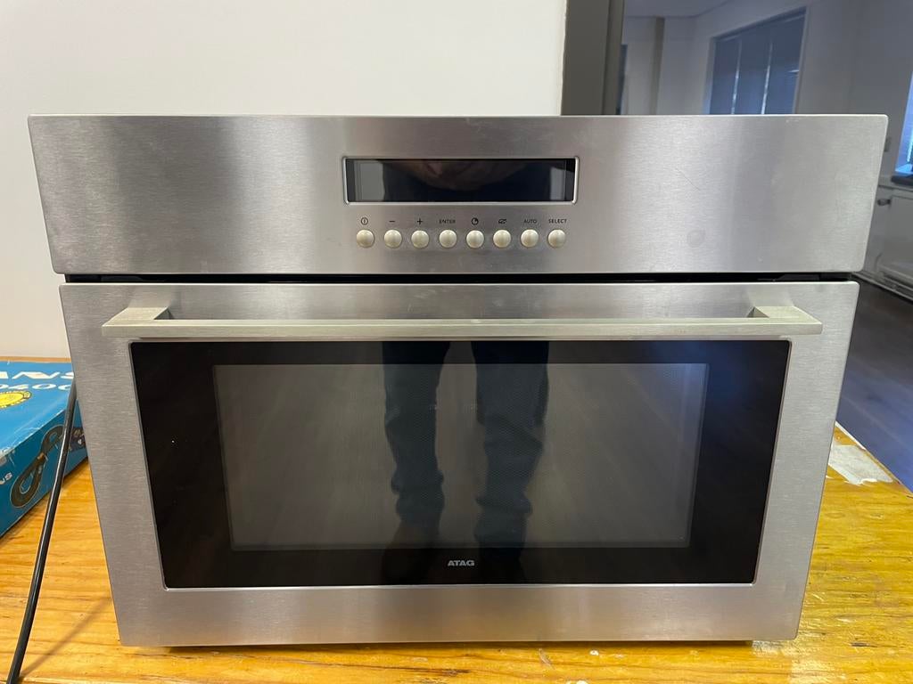 ATAG inbouwoven, Witgoed en Apparatuur, Ovens, Gebruikt, Oven met grill, Inbouw, Ophalen